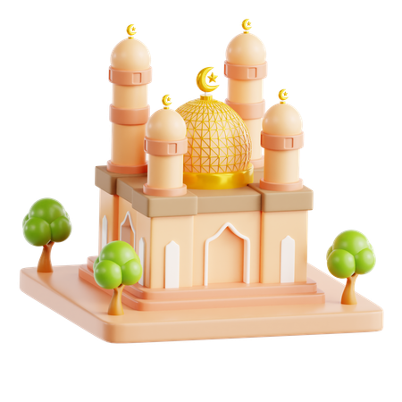 Mosquée  3D Icon