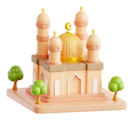 Mosquée  3D Icon