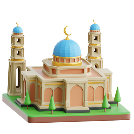 Mosquée  3D Icon