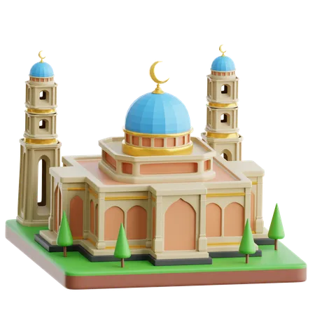 Mosquée  3D Icon