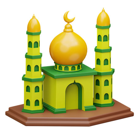 Mosquée  3D Icon