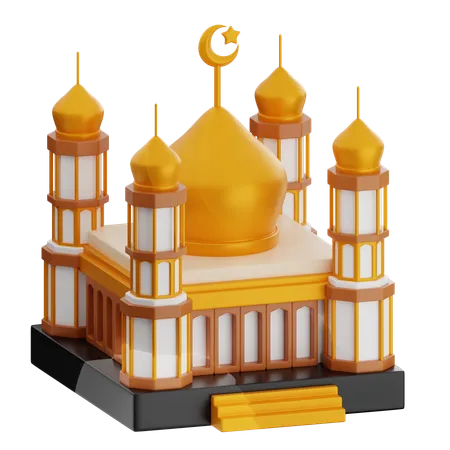 Mosquée  3D Icon