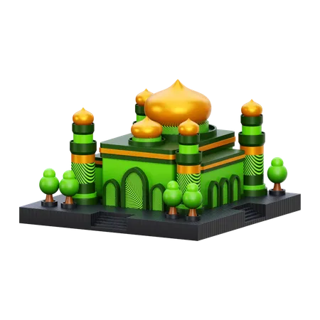 Mosquée  3D Icon