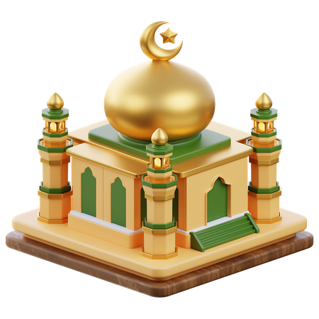 Mosquée  3D Icon