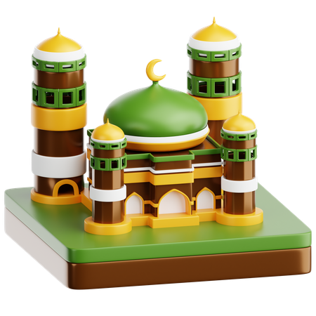 Mosquée  3D Icon