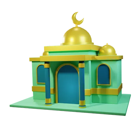 Mosquée  3D Illustration