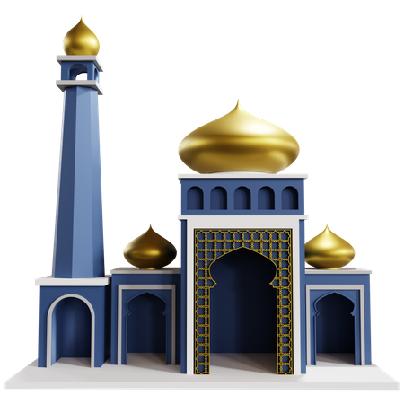 Mosquée  3D Illustration