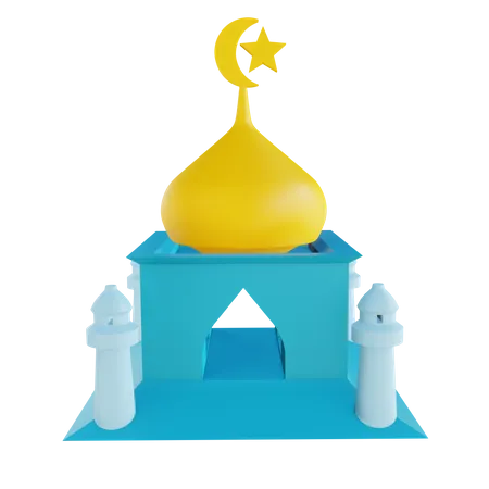 Mosquée  3D Illustration