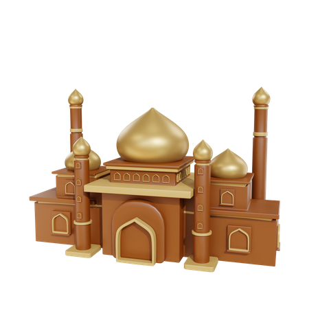 Mosquée  3D Illustration