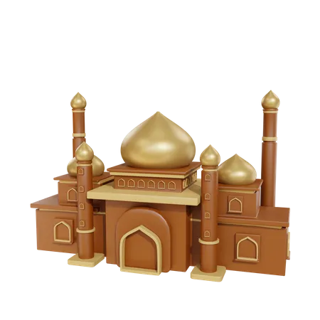 Mosquée  3D Illustration