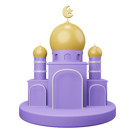 Mosquée  3D Illustration