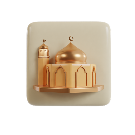 Mosquée  3D Illustration