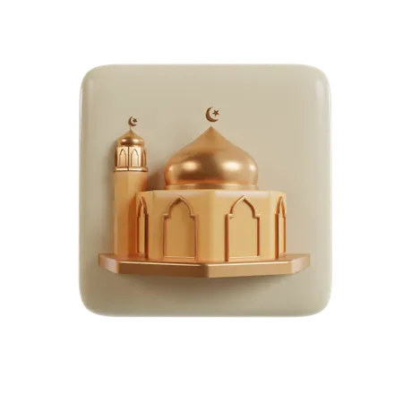 Mosquée  3D Illustration