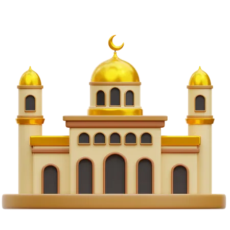 Mosquée  3D Illustration