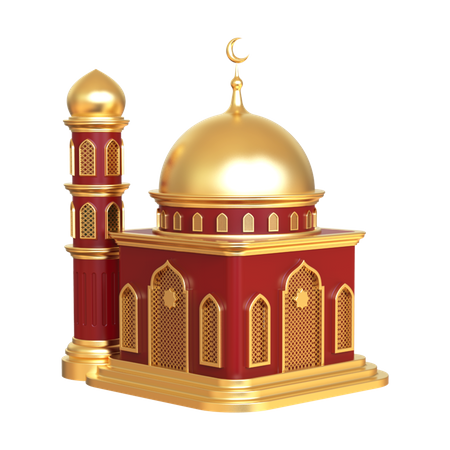 Mosquée  3D Illustration