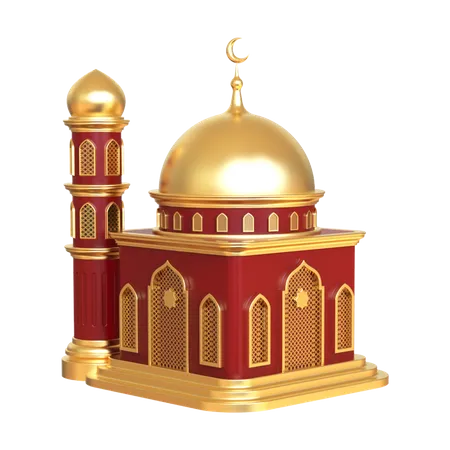 Mosquée  3D Illustration