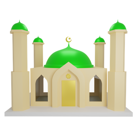 Mosquée  3D Illustration