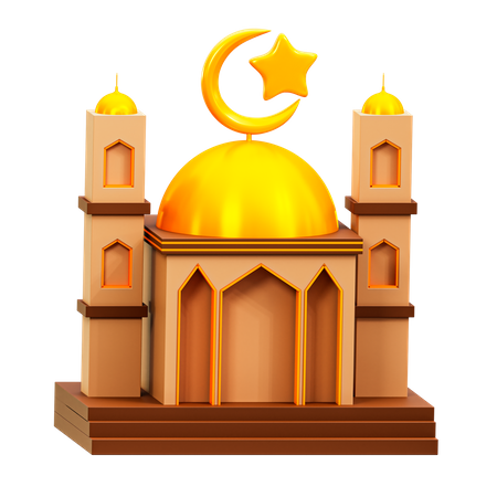 Mosquée  3D Illustration