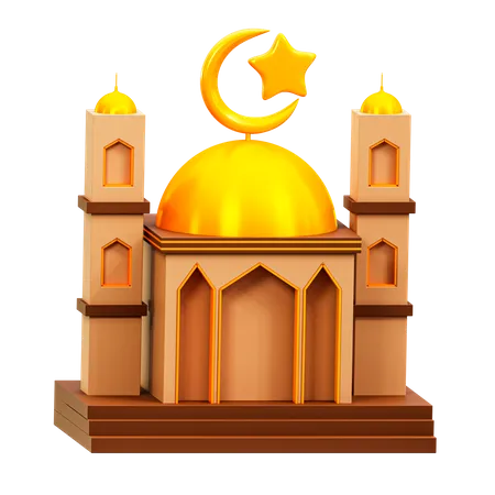 Mosquée  3D Illustration