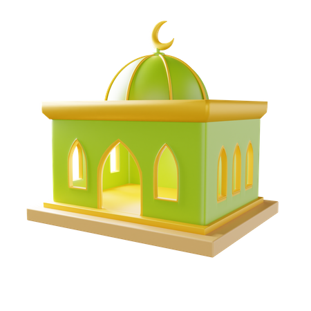 Mosquée  3D Illustration