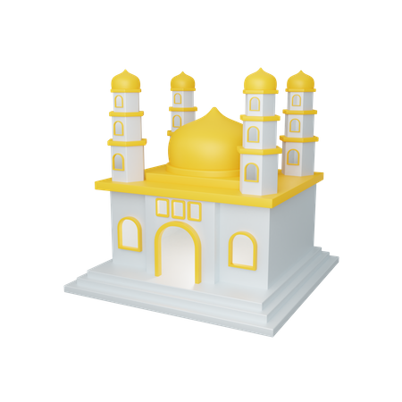 Mosquée  3D Illustration