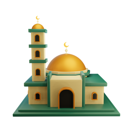 Mosquée  3D Icon