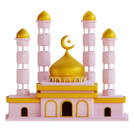 Mosquée  3D Illustration