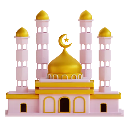 Mosquée  3D Illustration