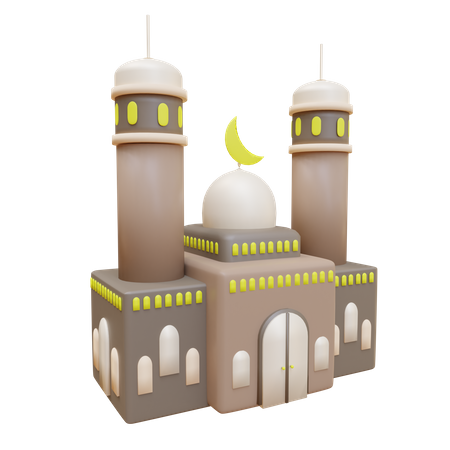 Mosquée  3D Illustration