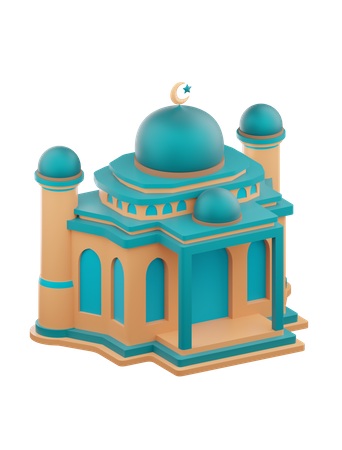 Mosquée  3D Illustration