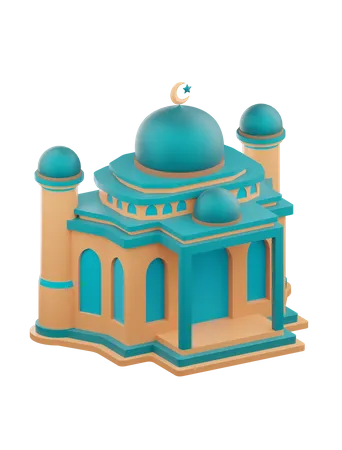 Mosquée  3D Illustration