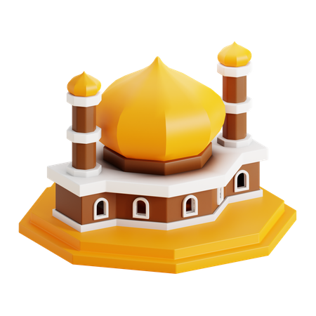 Mosquée  3D Icon