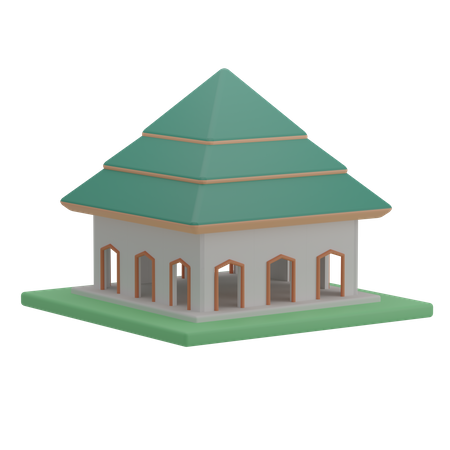 Mosquée  3D Illustration