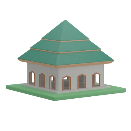 Mosquée  3D Illustration