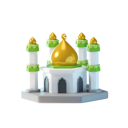 Mosquée  3D Icon