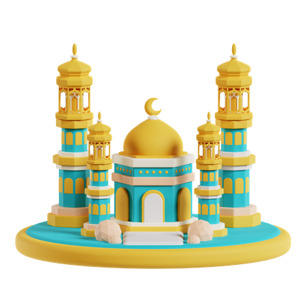 Mosquée  3D Icon