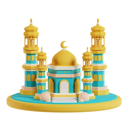 Mosquée  3D Icon