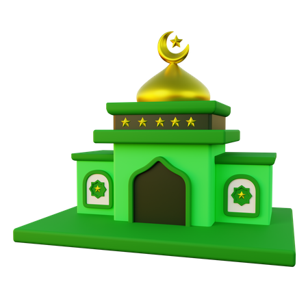 Mosquée  3D Icon