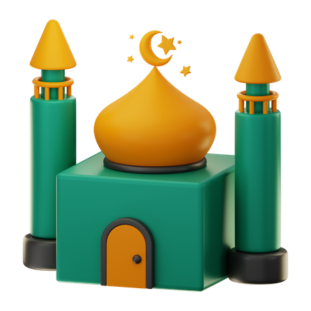 Mosquée  3D Icon