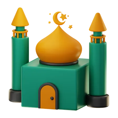 Mosquée  3D Icon