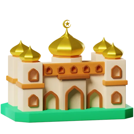 Mosquée  3D Icon