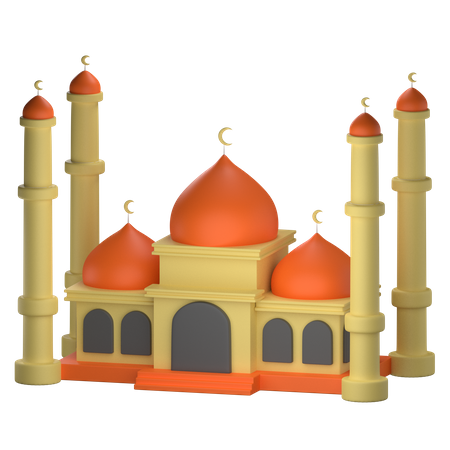 Mosquée  3D Icon