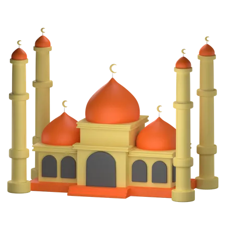 Mosquée  3D Icon