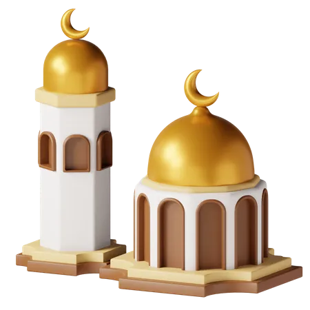 Mosquée  3D Icon