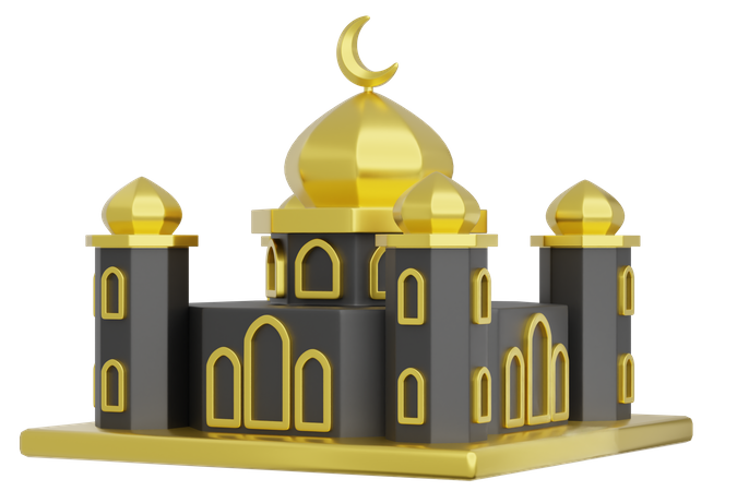 Mosquée  3D Icon