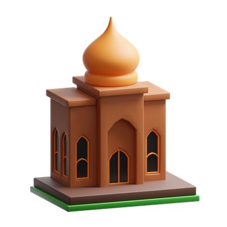 Bâtiment de la mosquée  3D Icon