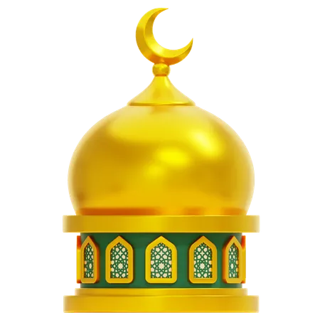 Dôme de la mosquée  3D Icon