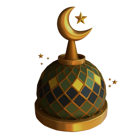 Dôme de la mosquée  3D Icon