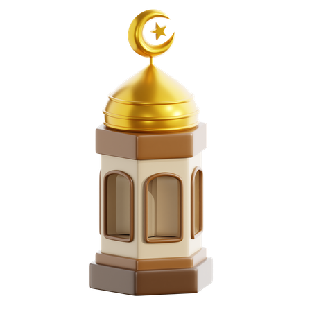 Dôme de la mosquée  3D Icon