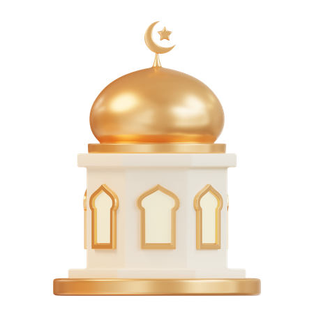 Dôme de la mosquée  3D Icon